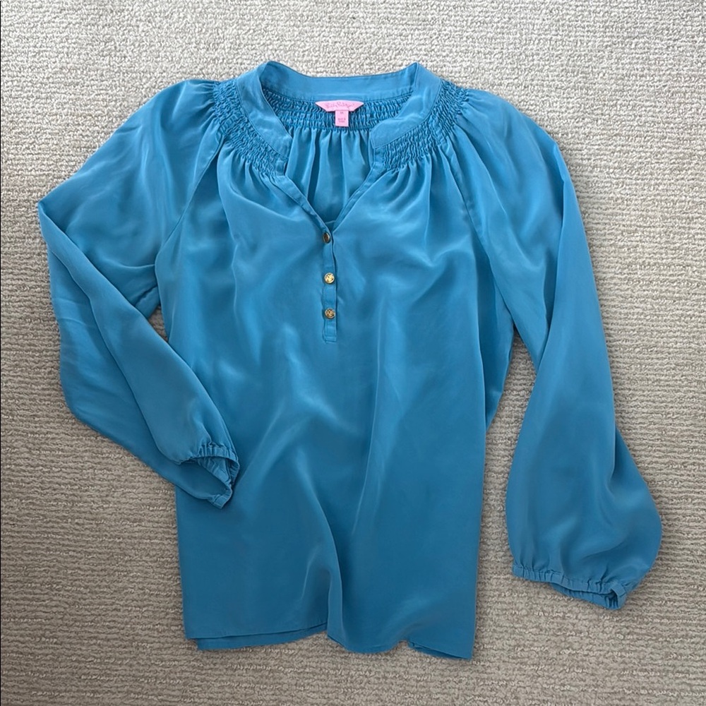 Lilly Pulitzer Elsa Silk Top